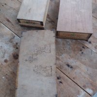 Стари дървени кутии, снимка 3 - Антикварни и старинни предмети - 33412733