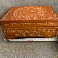 Красива дървена кутия за бижута-10, снимка 3 - Антикварни и старинни предмети - 43986512