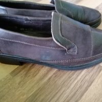 Немски кожени обувки номер 39-мокасини, снимка 3 - Дамски обувки на ток - 36885696