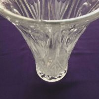 Продавам голяма кристална ваза , снимка 2 - Вази - 26763972