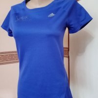 Adidas ClimaLite, Оригинална, Размер XS/S. Код 1763, снимка 2 - Тениски - 36905618