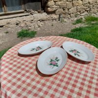 Стара порцеланова чиния,чинии #2, снимка 1 - Антикварни и старинни предмети - 32750613