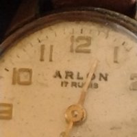 Рядък дамски часовник ARLON 17 RUBIS ANTI-MAGNETIC SWISS MOVT позлатен за КОЛЕКЦИОНЕРИ 42607, снимка 4 - Антикварни и старинни предмети - 43759495