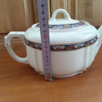  Порцеланов чайник Чехословакия, снимка 5 - Аксесоари за кухня - 36471453