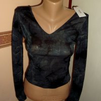 London, Нова и Уникална Блуза, Размер S/M. Код 797, снимка 7 - Блузи с дълъг ръкав и пуловери - 26878503