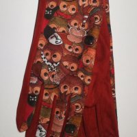 Дамски шалове и ръкавици с Бухалчета , снимка 8 - Ръкавици - 42535281