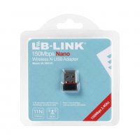 Безжичен мрежов адаптер LB-LINK BL-WN151FD, USB, 150Mbps, Черен, снимка 3 - Мрежови адаптери - 37452656