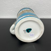 Немска порцеланова халба с цинков капак. №4897, снимка 7 - Колекции - 43763029