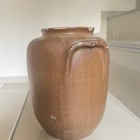 Старо гърне кашпа керамика ПРОГРЕСЬ, снимка 2 - Саксии и кашпи - 43097367