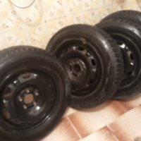 Зимни гуми 14"с джанти-, снимка 2 - Гуми и джанти - 27877735