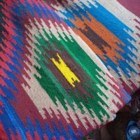 Ръчно тъкан вълнен килим, снимка 6 - Килими - 40544293