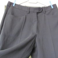 Голям размер 3/4 панталон - черно, снимка 1 - Панталони - 32326916