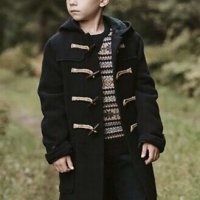 Стилно вълнено палто на ZARA за 3 год., снимка 2 - Детски якета и елеци - 39273621