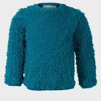 Рошав пуловер Миноти син, снимка 1 - Детски пуловери и жилетки - 27259109