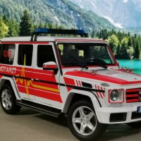 Mercedes-Benz G-Klasse (W463) 215 -Emergency - iScale 1:18, снимка 6 - Колекции - 34746413