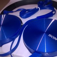 SONY HEADPHONES-NEW BLUE, снимка 8 - Слушалки и портативни колонки - 26647143