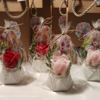 Подаръци керамика ароматна роза, снимка 14 - Романтични подаръци - 44896469