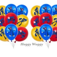  Хъги Лъги Huggy Wuggy Обикновен надуваем латекс латексов балон парти, снимка 1 - Други - 36744245