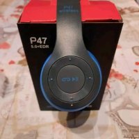Безжични Bluetooth слушалки P47 , снимка 1 - Bluetooth слушалки - 43887527