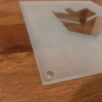 Винтидж стъклена подложка за мишка , снимка 3 - Клавиатури и мишки - 42960025
