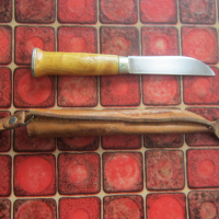 Страхотен ловен нож финка с кания , снимка 2 - Ножове - 36530343