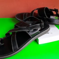 Английски мъжки сандали естествена кожа, снимка 2 - Мъжки сандали - 28351426