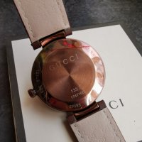 Дамски часовник GUCCI Unisex Swiss Interlocking Brown с кварцов механизъм, снимка 7 - Дамски - 37344621
