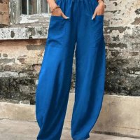 Дамски ежедневни еластични панталони, 5цвята, снимка 2 - Панталони - 44013718