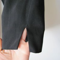 Голям размер 3/4 панталон - черно, снимка 3 - Панталони - 32326916