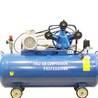 НОВО - Компресор за въздух 100 литра - (усилен дебит - 480 л/мин.) + бояджийски сет, снимка 6 - Компресори - 24930684