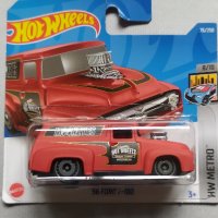 Hot Wheels '56 Ford F-100, снимка 1 - Колекции - 36995329