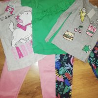 Нови блузки и клинчета 134 - 140 размер, снимка 2 - Детски Блузи и туники - 27707174