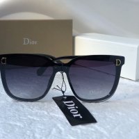 Дамски слънчеви очила тип котка Dior с лого, снимка 2 - Слънчеви и диоптрични очила - 33590310