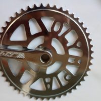 Продавам колела внос от Германия  никелирани курбели с клинове PHOENIX с 48 зъба, снимка 9 - Велосипеди - 26841637