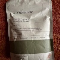 Нов Wild Nutrition Органичен Веган Протеин на Прах Суперхрани , снимка 9 - Други - 43084604