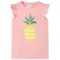 Детска тениска, розова, 104(SKU:11275, снимка 1 - Детски тениски и потници - 44896936