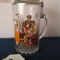Стари бирени,,ХАЛБИ" чаши,произход West GERMANY, снимка 8 - Чаши - 37266626