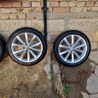 vw 5x112  17 цола, снимка 3 - Гуми и джанти - 38638164