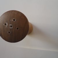 Датска дървена солница пиперница , снимка 2 - Антикварни и старинни предмети - 43558397