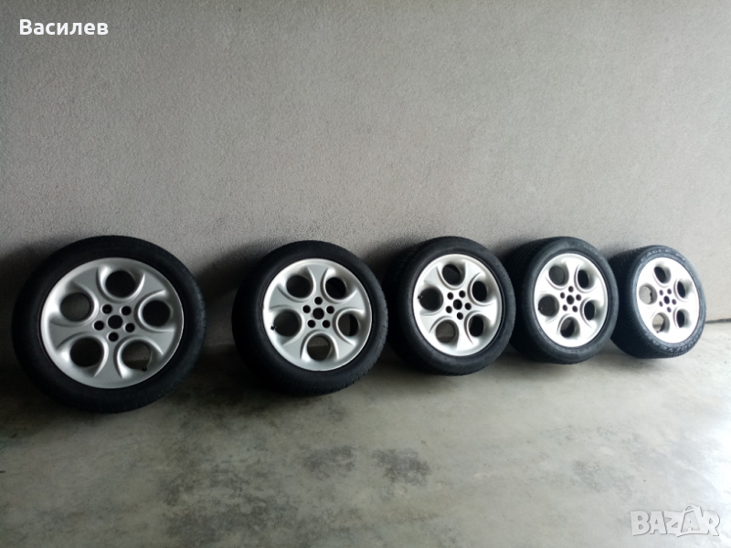  Джанти  и гуми за Алфа Ромео 166  17 ц  , снимка 1