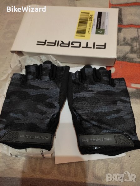 Fitgriff ръкавици за трениране камофлажни размер 6 НОВИ , снимка 1
