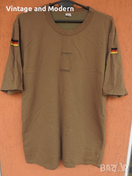 Бундесвер германска армия кафява тактическа тениска (XL), снимка 1