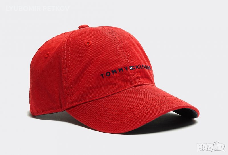 Tommy Hilfiger Дамска Мъжка Шапка с Козирка - Различни Цветове, снимка 1