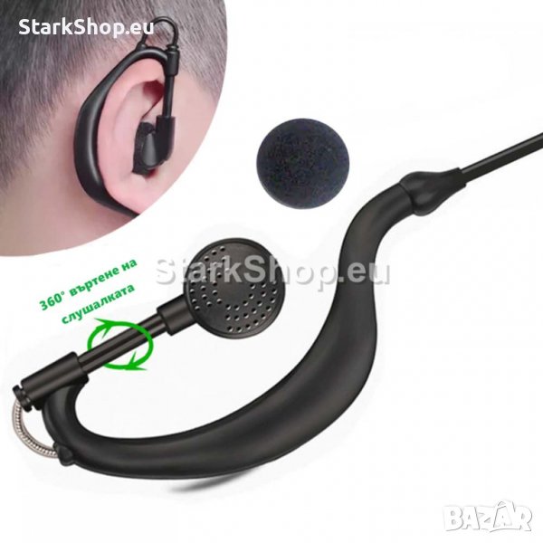  Хендсфрии за радиостанции Baofeng, 5R, 6R и др., снимка 1