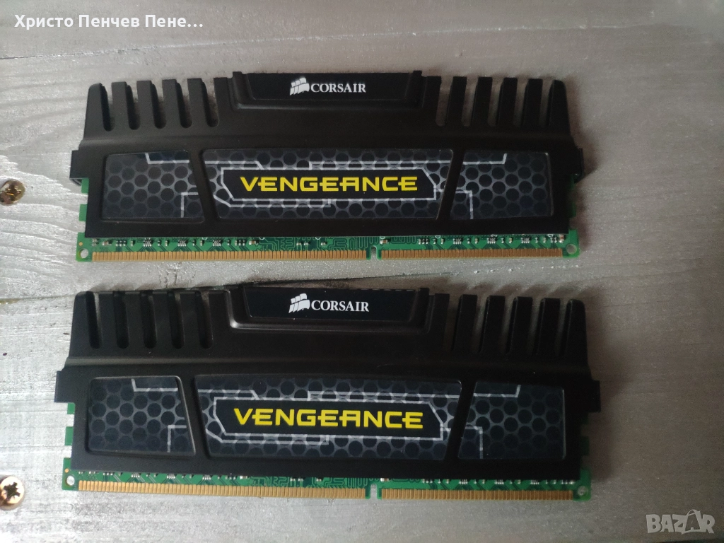 Рам Памет DDR3 CORSAIR VENGEANCE 8GB(2x4GB),1866 MHz , снимка 1