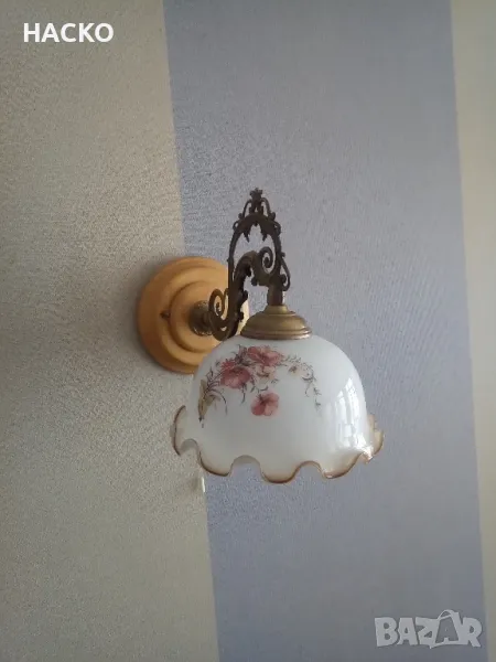 ВИНТИЧ АПЛИК за Стена с Це Ка Ключе Внос от Франция, снимка 1