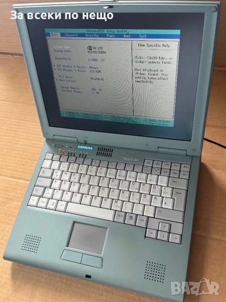 Рядък ретро лаптоп SIEMENS SCENIC Mobile 360, снимка 1