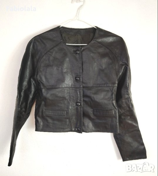 късо кожено яке M, снимка 1