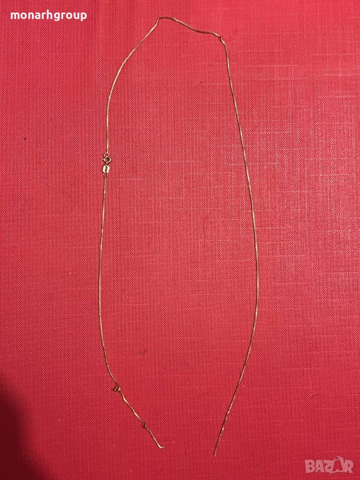 Златна верижка /скъсана/, снимка 1