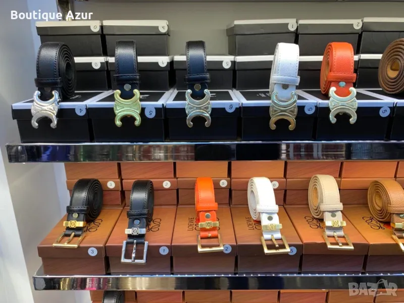 колани от естествена кожа в кутия celine loewe, снимка 1